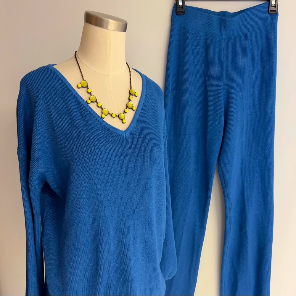 OVERSIZED Lounge Knit Sweater+Pants Set NWOT